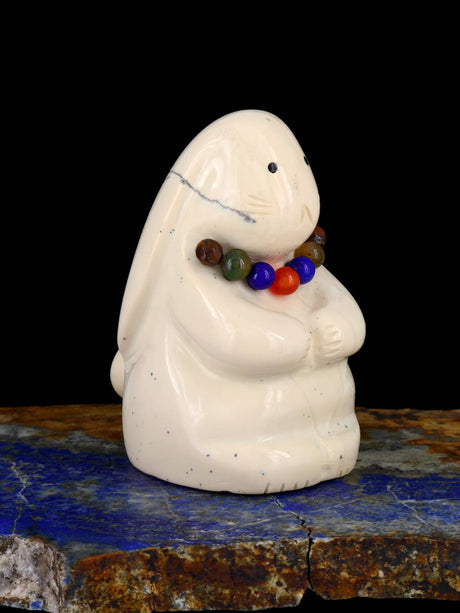 Zuni Fish Rock Rabbit Zuni Fetish - PuebloDirect.com
