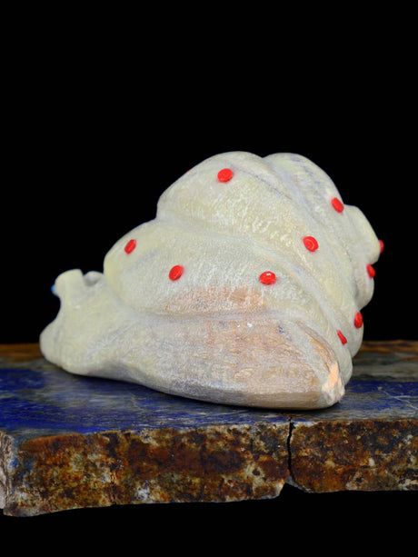 Serpentine Snail Zuni Fetish - PuebloDirect.com