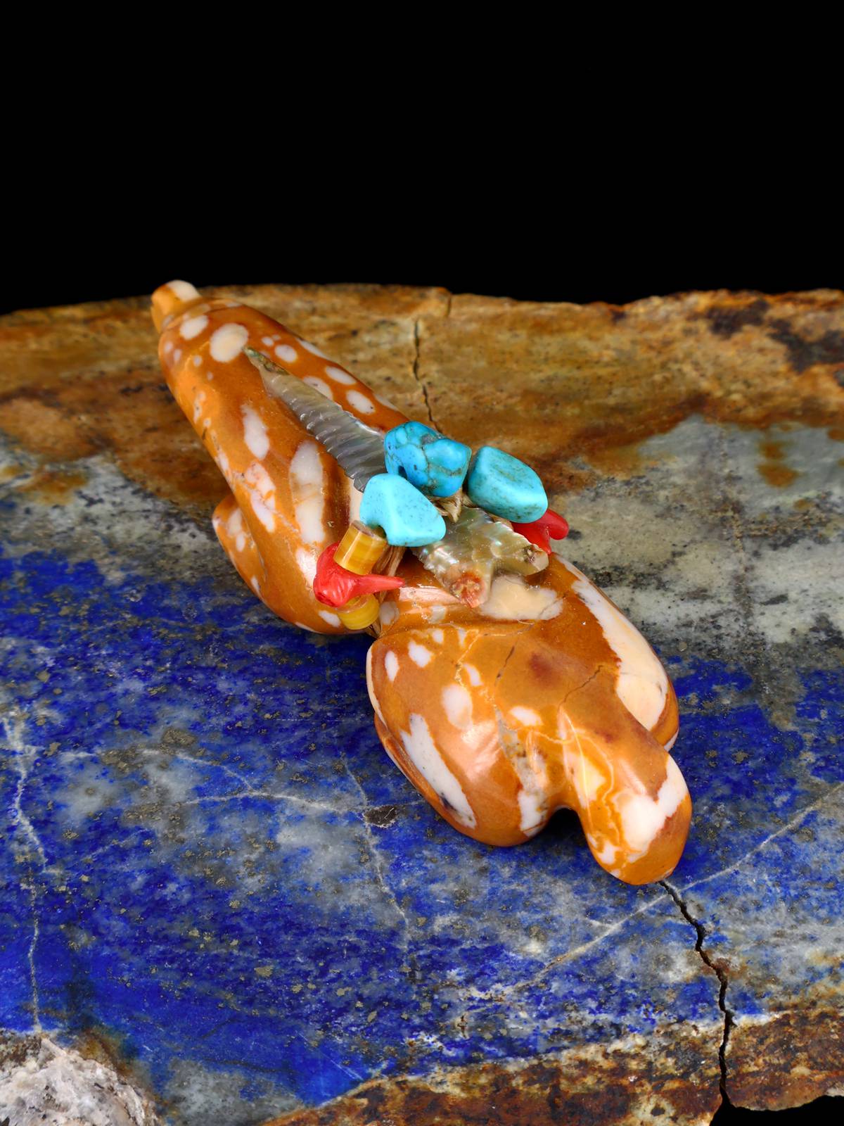Tigilite Mole Zuni Fetish - PuebloDirect.com