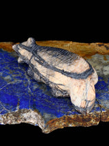 Picasso Marble Badger Zuni Fetish - PuebloDirect.com