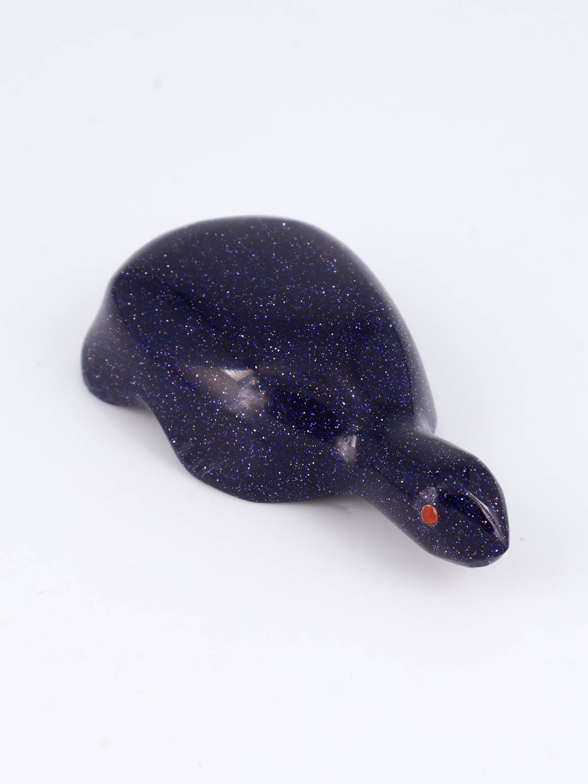 Goldstone Turtle Zuni Fetish - PuebloDirect.com