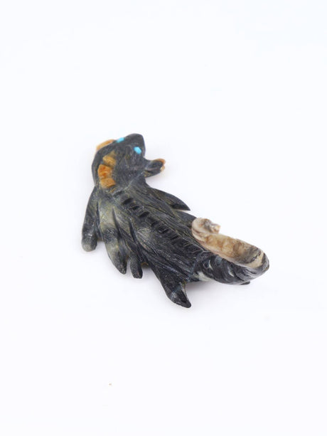 Picasso Marble Scorpion Zuni Fetish - PuebloDirect.com