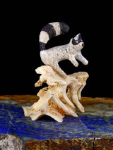 Antler Raccoon Family Zuni Fetish - PuebloDirect.com
