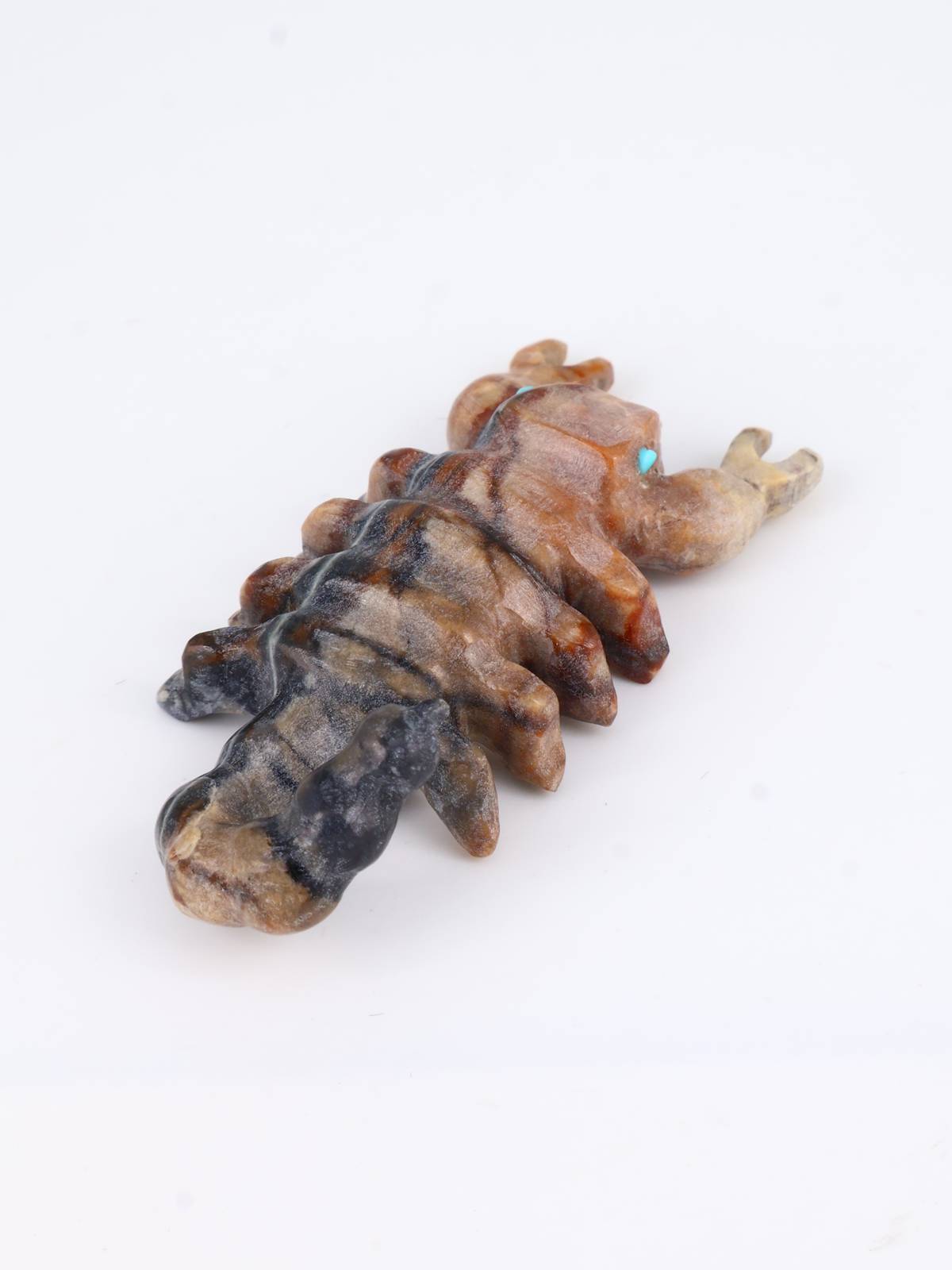 Picasso Marble Scorpion Zuni Fetish - PuebloDirect.com