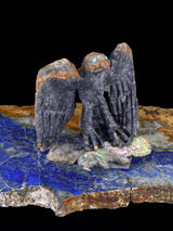 Picasso Marble Eagle With Fish Zuni Fetish - PuebloDirect.com