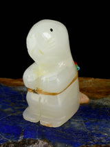 Calcite Prairie Dog Zuni Fetish - PuebloDirect.com