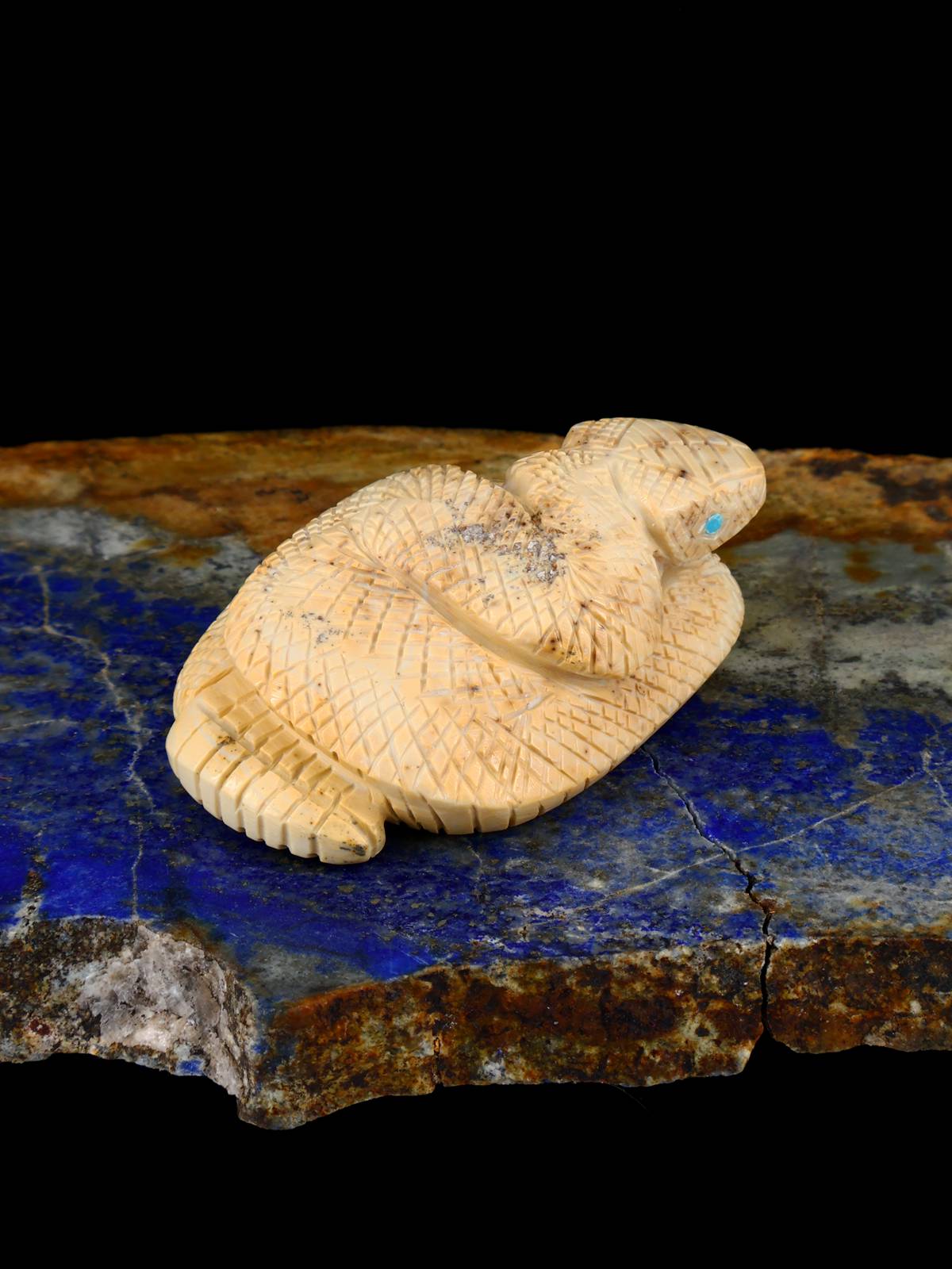 Serpentine Snake Zuni Fetish - PuebloDirect.com