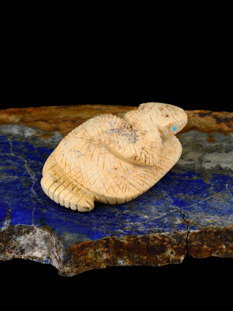 Serpentine Snake Zuni Fetish - PuebloDirect.com