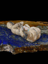 Picasso Marble Otter Zuni Fetish - PuebloDirect.com