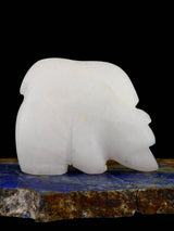 Calcite Bear Zuni Fetish - PuebloDirect.com