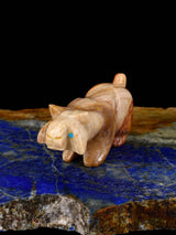Dolomite Bobcat Zuni Fetish - PuebloDirect.com