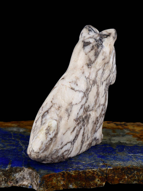 Marble Dog Zuni Fetish - PuebloDirect.com
