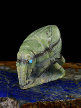 Serpentine Bug Zuni Fetish - PuebloDirect.com