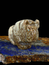 Picasso Marble Lion Zuni Fetish - PuebloDirect.com