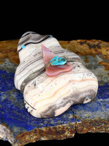 Onyx Frog Zuni Fetish - PuebloDirect.com