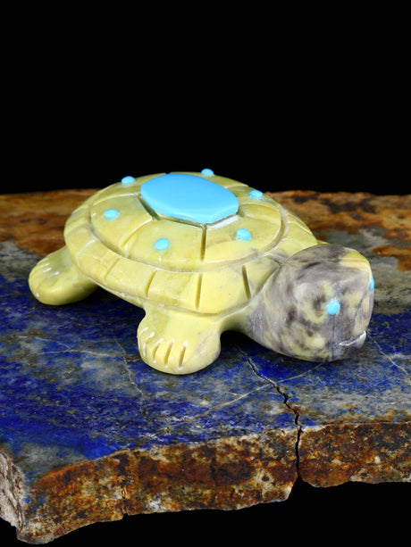Serpentine Turtle Zuni Fetish - PuebloDirect.com