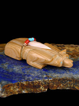 Picture Jasper Badger Zuni Fetish - PuebloDirect.com