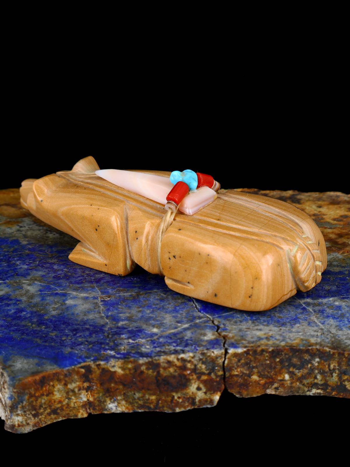 Picture Jasper Badger Zuni Fetish - PuebloDirect.com