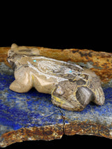 Etched Serpentine Badger Zuni Fetish - PuebloDirect.com