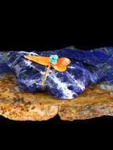 Sodalite Badger Zuni Fetish - PuebloDirect.com