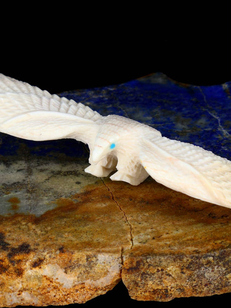 Antler Eagle Zuni Fetish - PuebloDirect.com