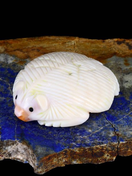 Shell Badger Navajo Carving - PuebloDirect.com