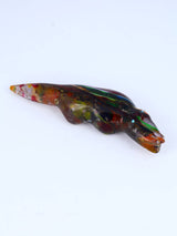 Surfite Crocodile Zuni Fetish - PuebloDirect.com