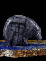 Picasso Marble Bear Zuni Fetish