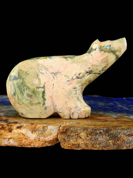 Serpentine Bear Zuni Fetish