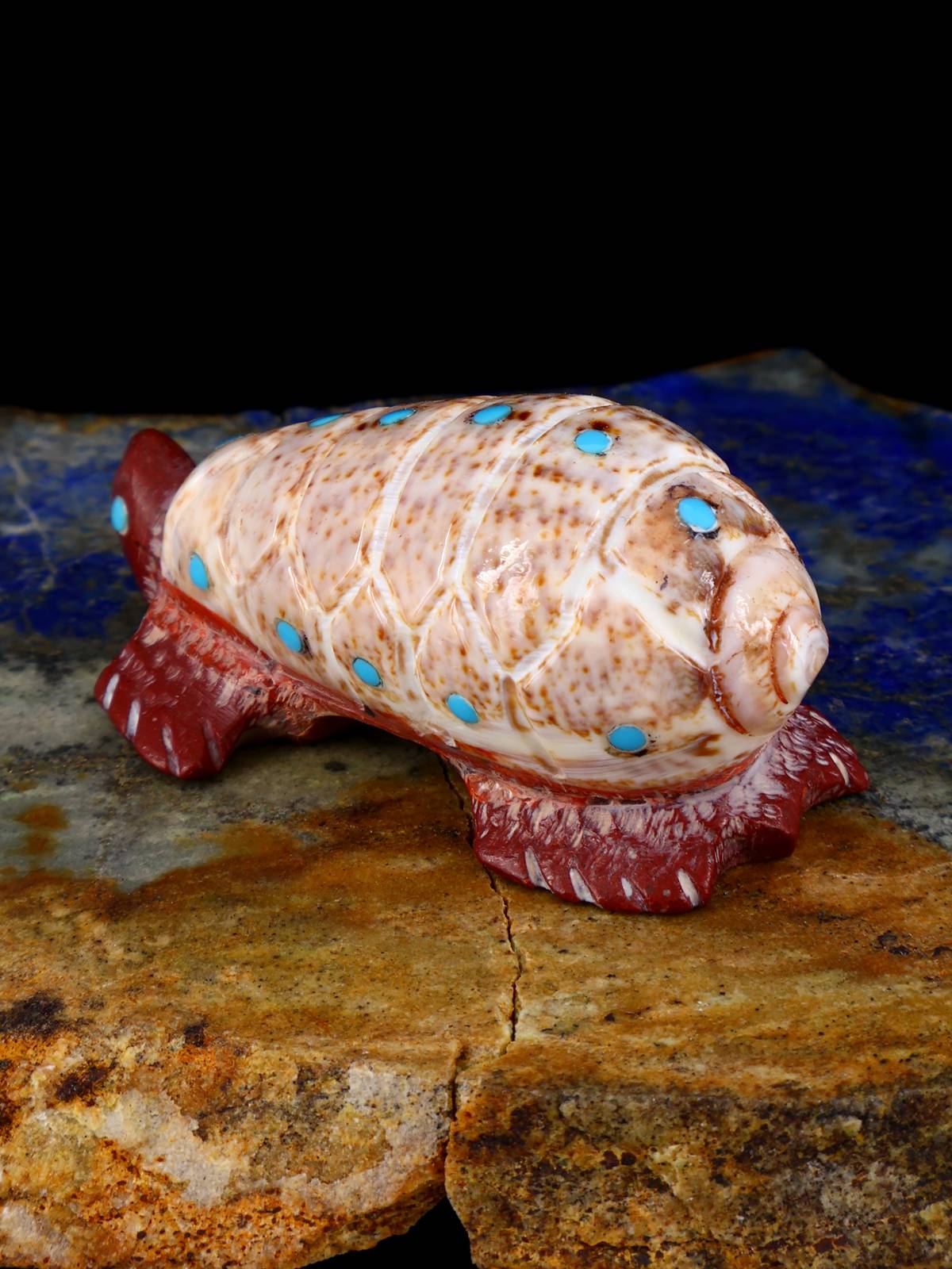Shell Turtle Zuni Fetish