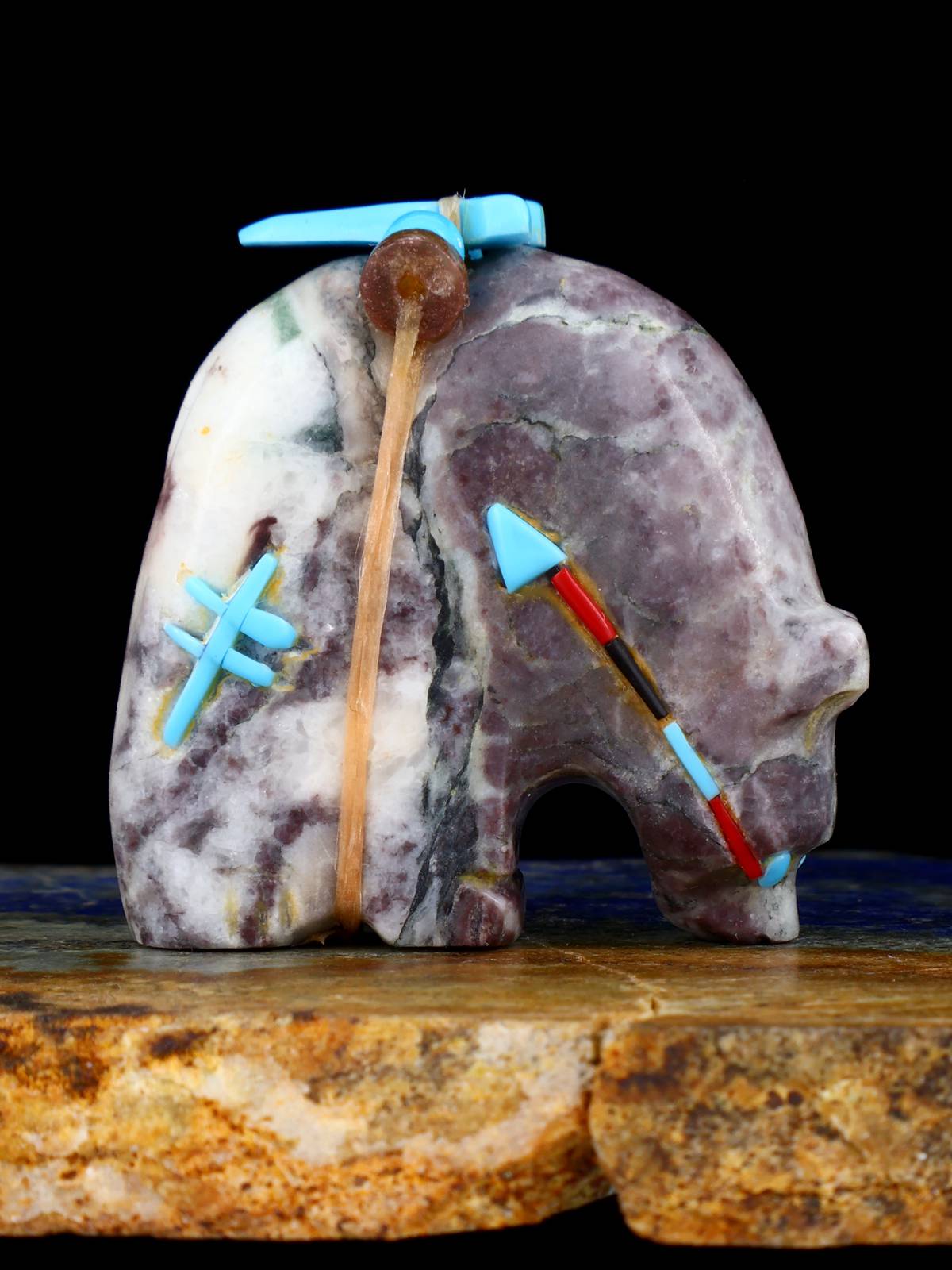 Fetiche Zuni del Oso Dolomita