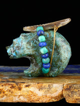 Turquoise Bear Zuni Fetish