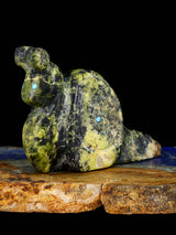Fetiche Zuni del caracol serpentino