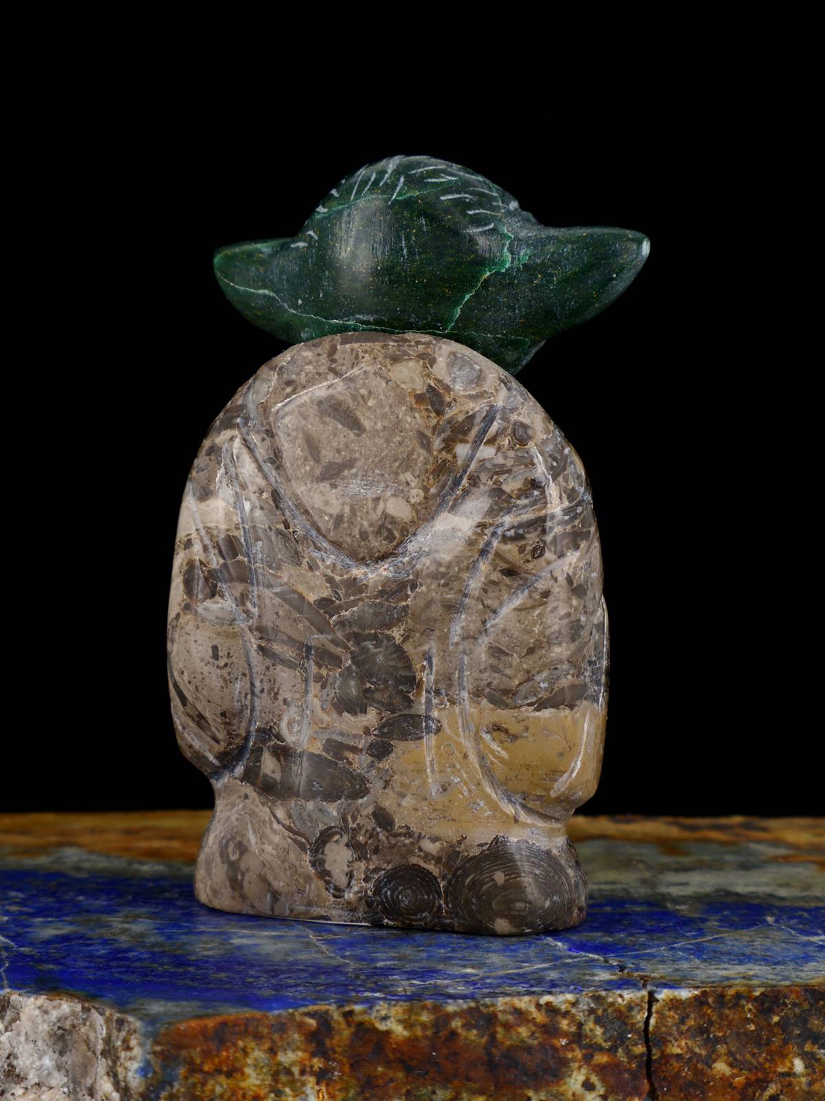Serpentine Yoda Zuni Fetish