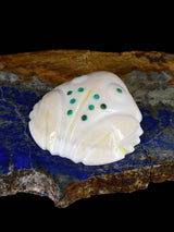 Shell Frog Navajo Carving - PuebloDirect.com