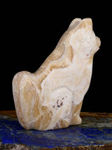 Onyx Dog Zuni Fetish - PuebloDirect.com