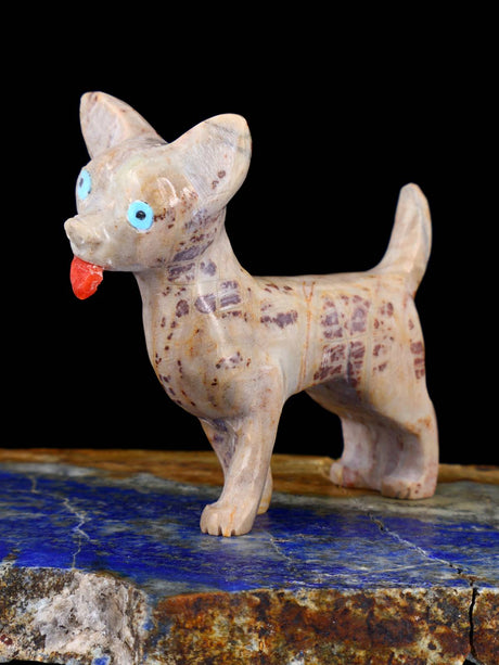 Serpentine Dog Zuni Fetish - PuebloDirect.com
