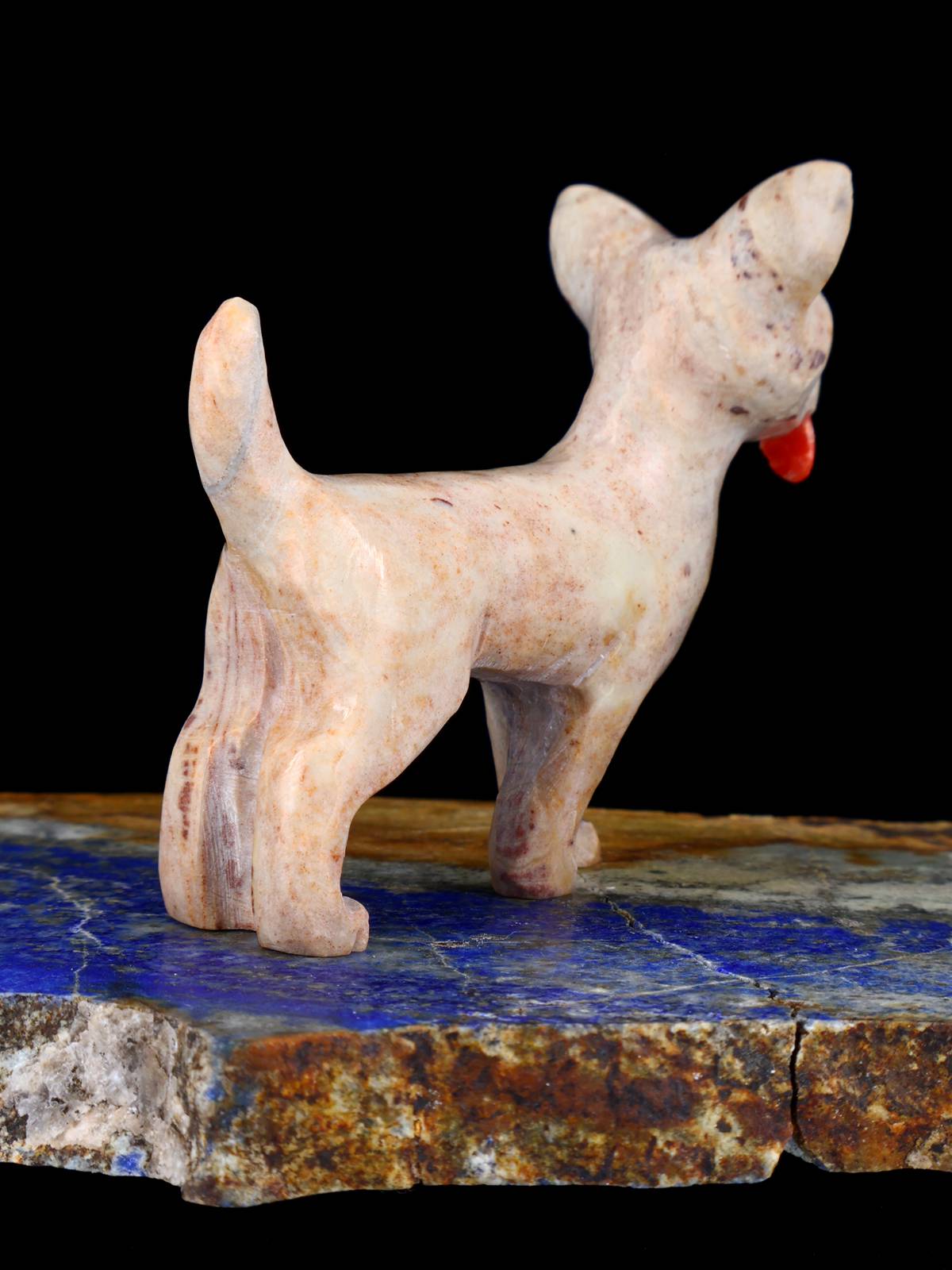 Serpentine Dog Zuni Fetish - PuebloDirect.com