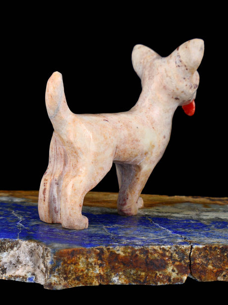 Serpentine Dog Zuni Fetish - PuebloDirect.com