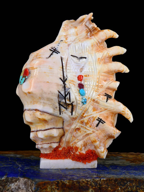 Shell Maiden Zuni Fetish - PuebloDirect.com