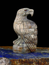 Picasso Marble Eagle Zuni Fetish - PuebloDirect.com