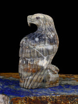Picasso Marble Eagle Zuni Fetish - PuebloDirect.com