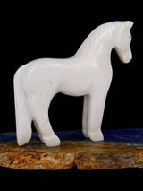 Marble Horse Zuni Fetish - PuebloDirect.com