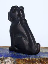 Black Jet Dog Zuni Fetish