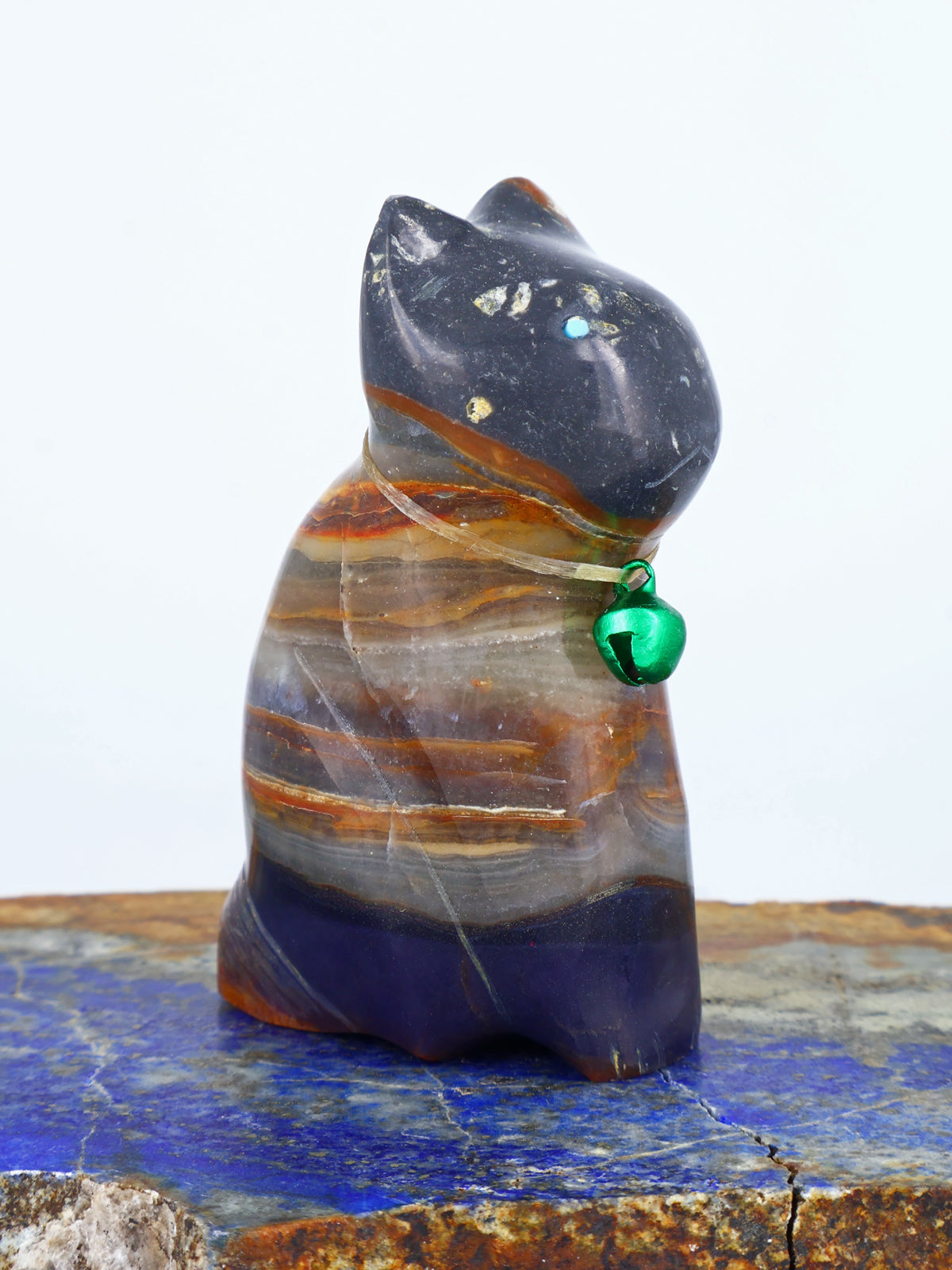 Onyx Cat Zuni Fetish