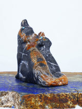 Picasso Marble Coyotes Zuni Fetish