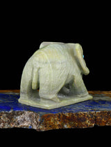 Pipestone Elefante Familia Zuni Fetiche