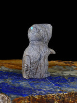 Picasso Marble Prairie Dog Zuni Fetish