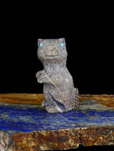 Picasso Marble Prairie Dog Zuni Fetish