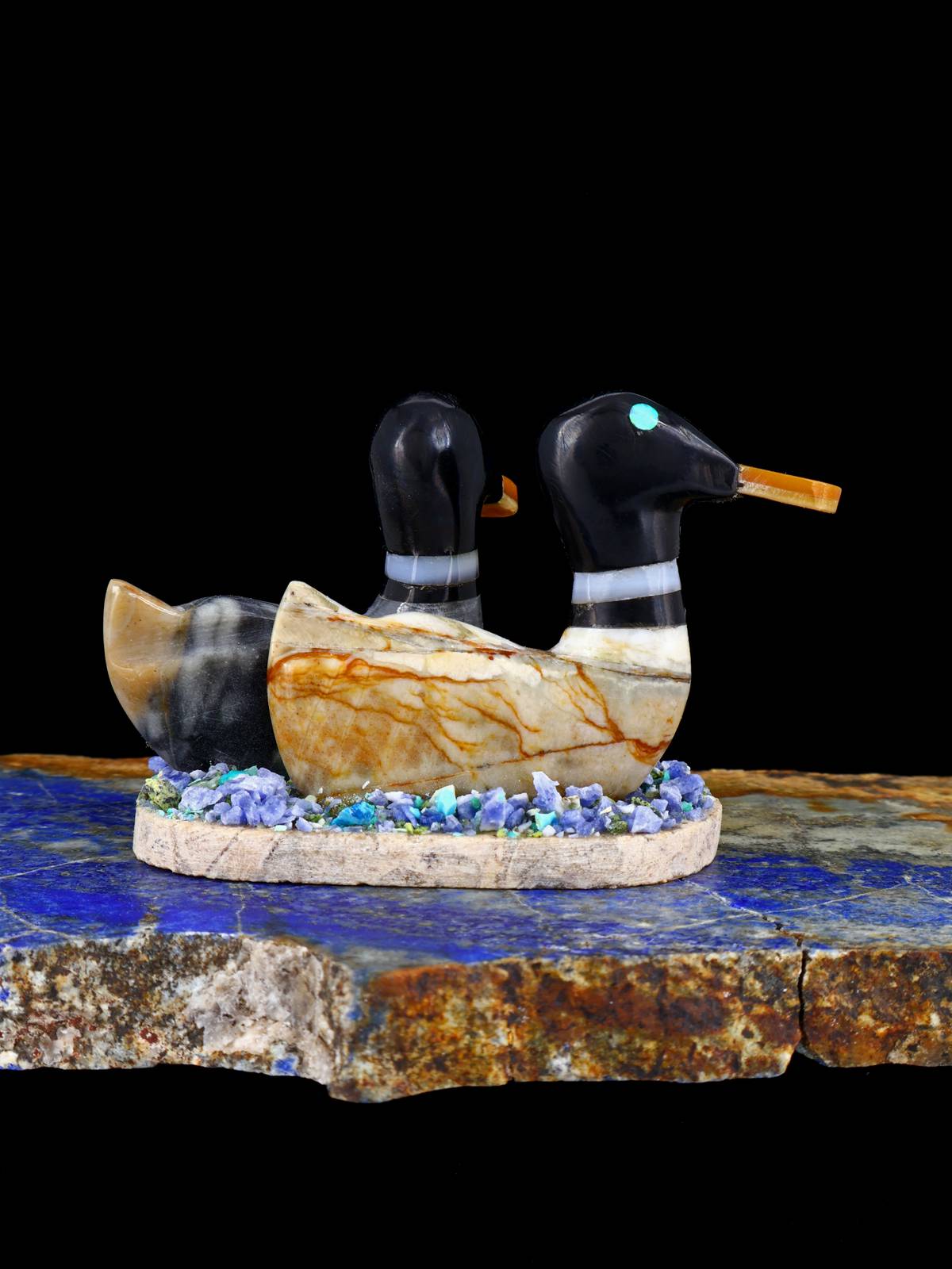 Picasso Marbre Canard Zuni Fétiche